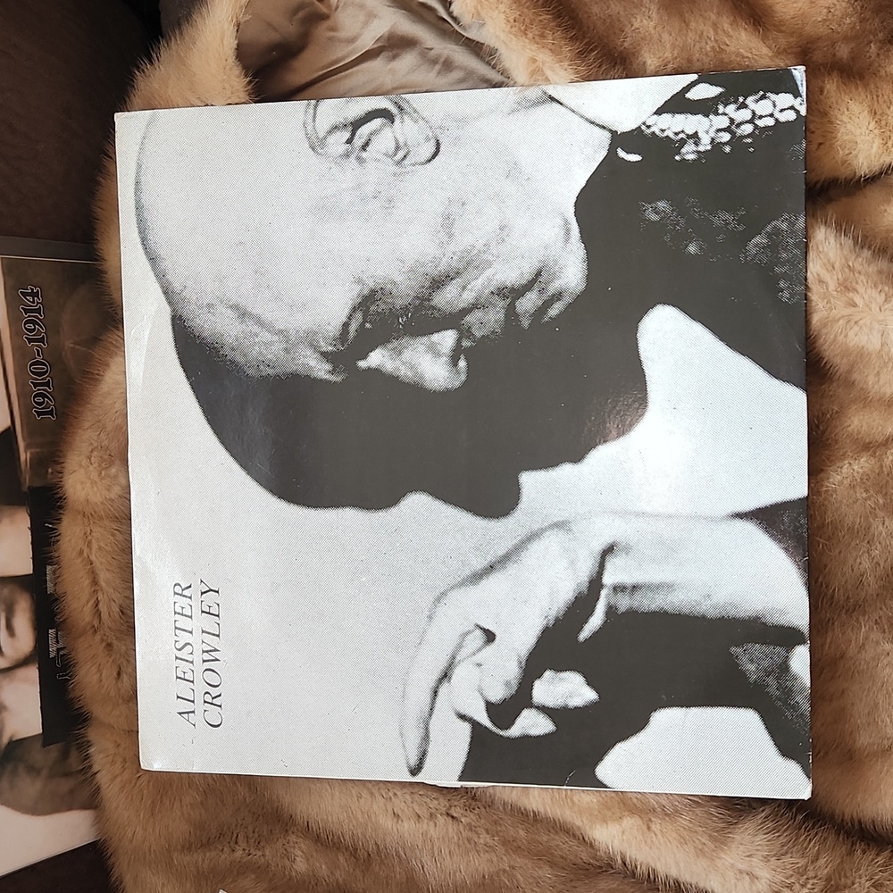 RARE Aleister Crowley OZ 77 SPOKEN WORD RECORDINGS VINYL LP RECORD